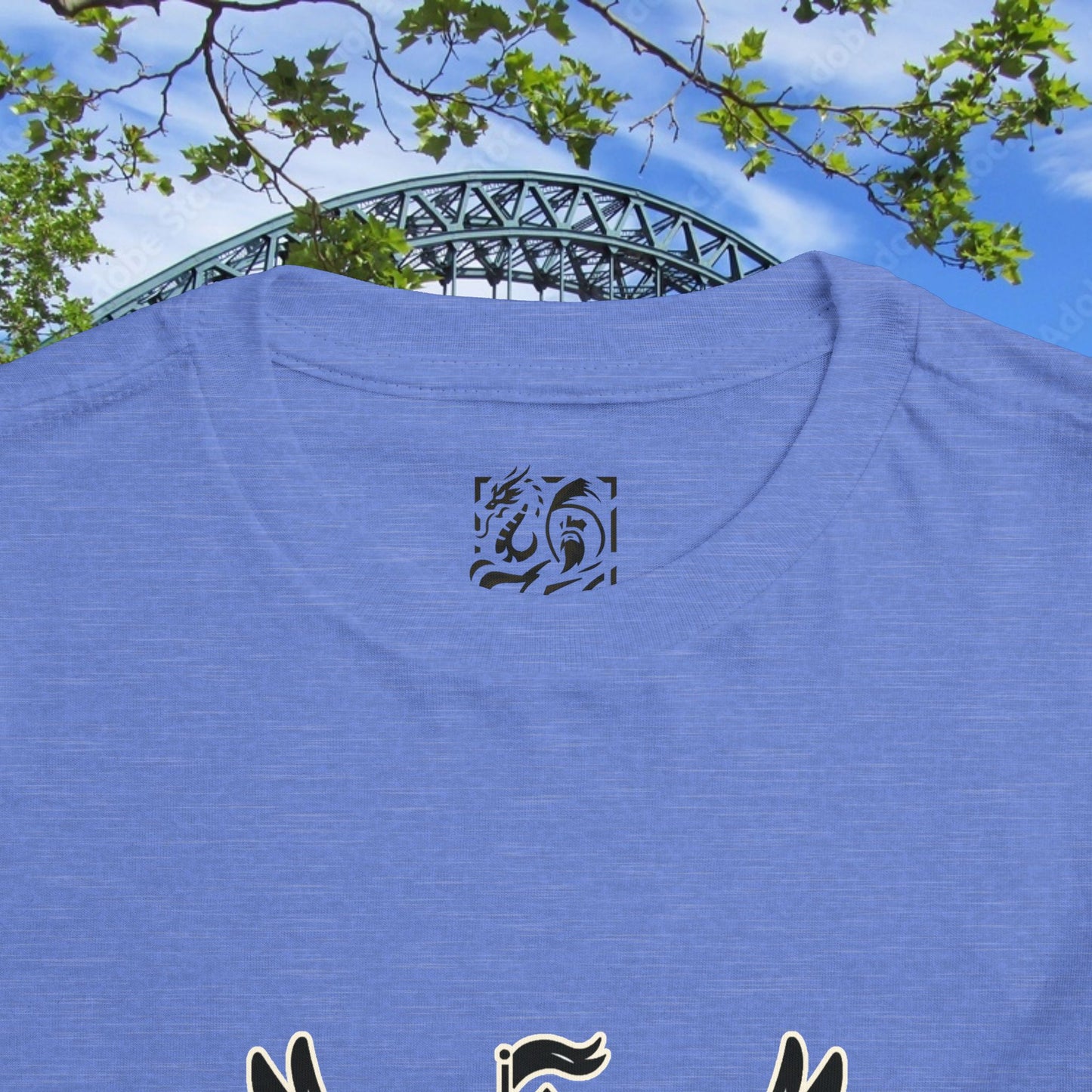 Newcastle United B&W Crest Toddler Tee