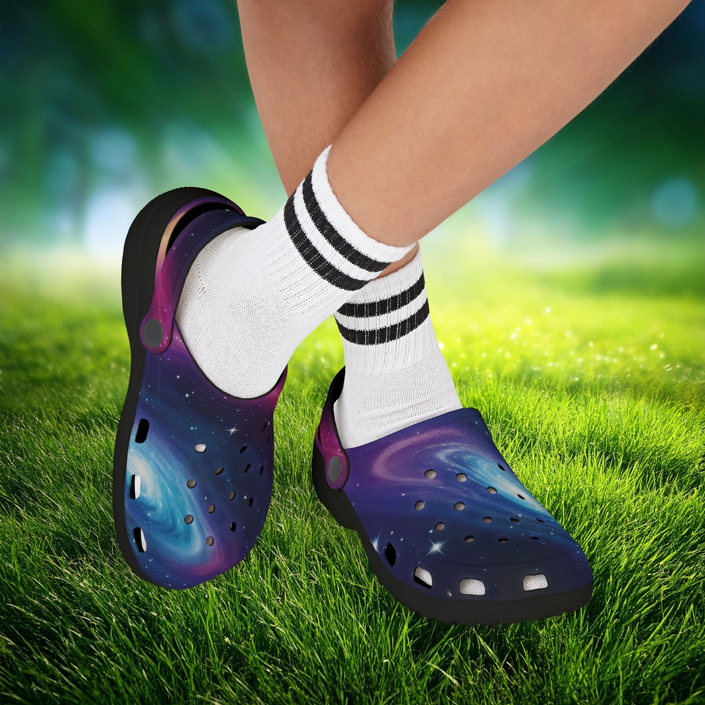Distant Galaxy Kid's Foam Clogs