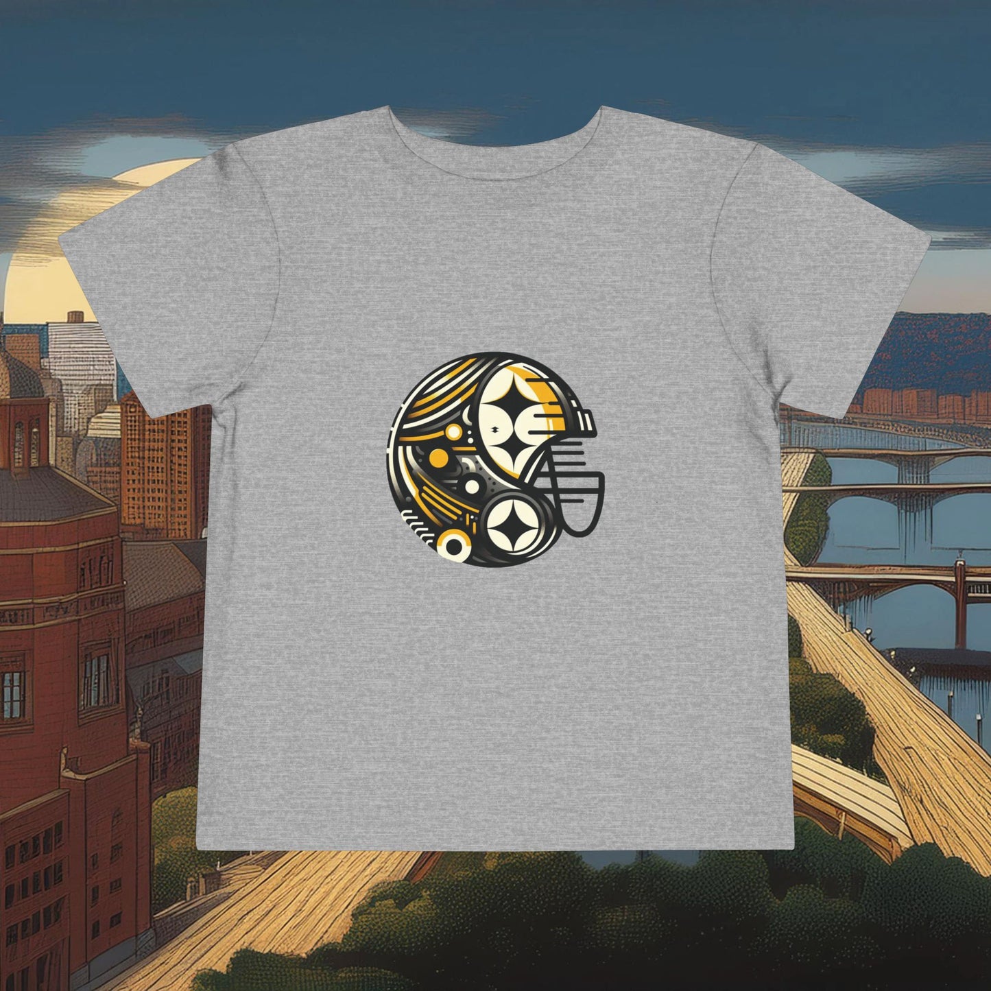 Pittsburgh Football Crest Toddler Tee