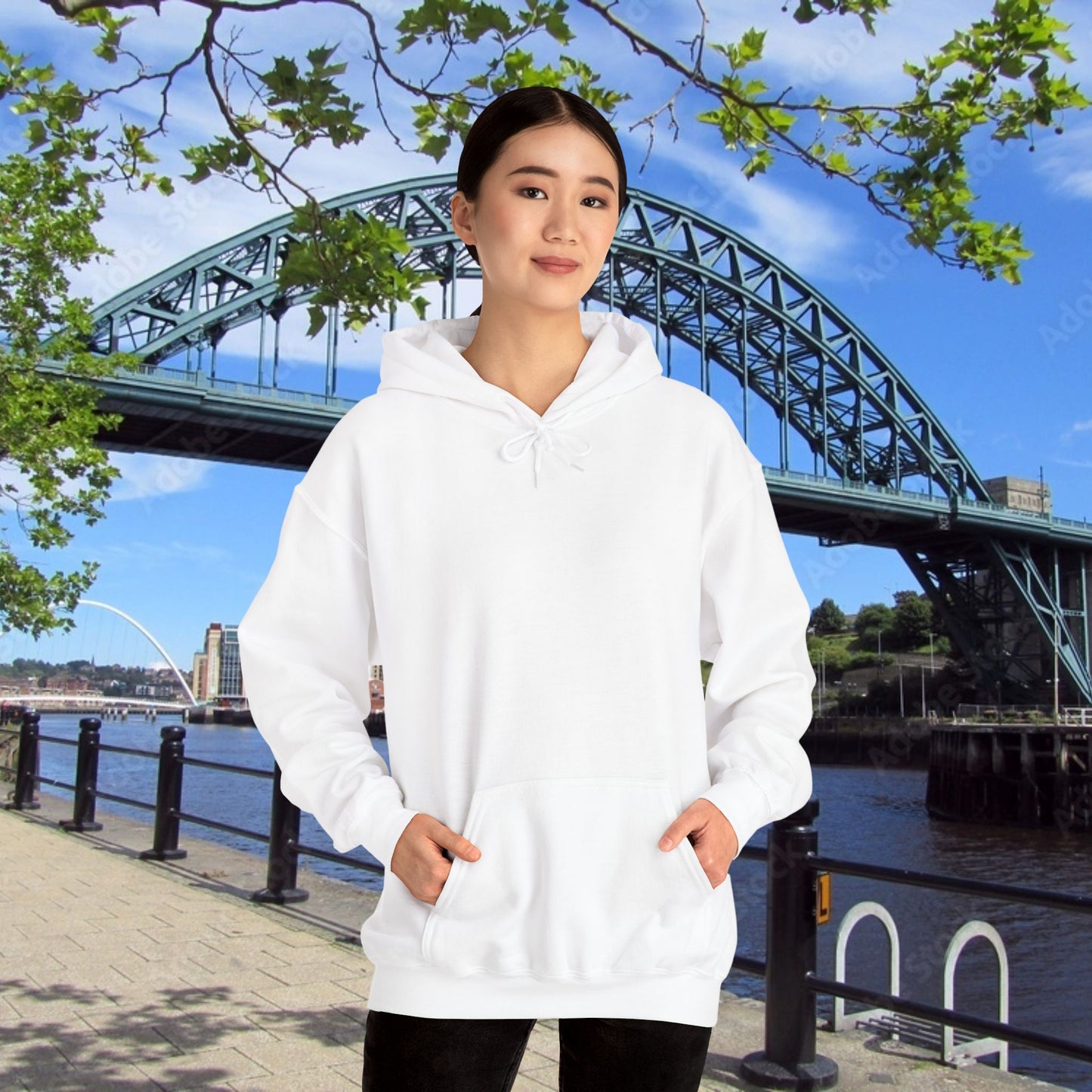 Newcastle United Blue Star Mags Hoodie