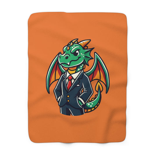 Chairman of the Hoard Sherpa Fleece Blanket