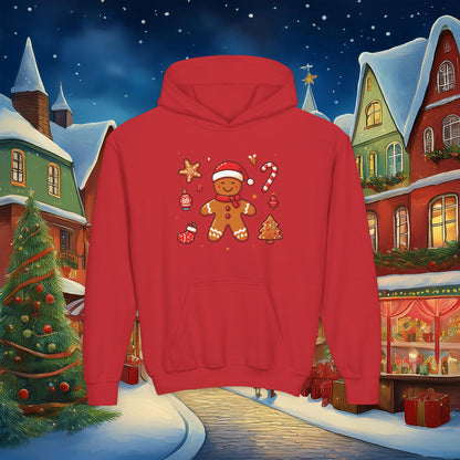 Gingerbread Youth Hoodie