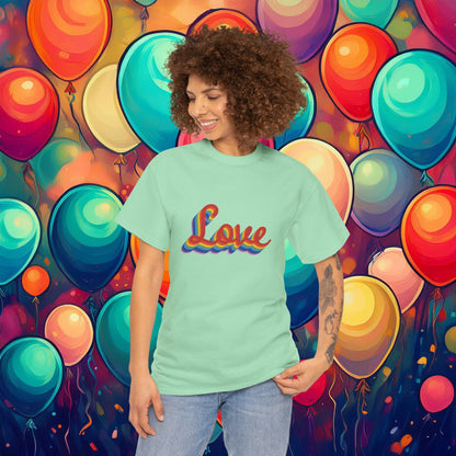 Rainbow Love Unisex Tee