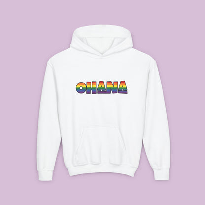 Rainbow Ohana Youth Hoodie