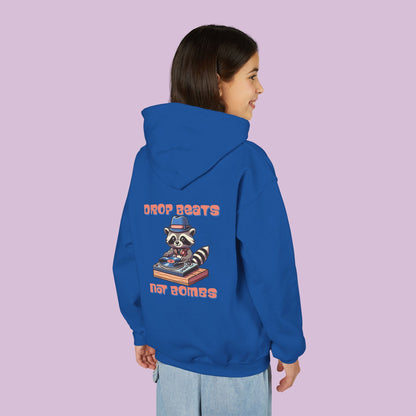 "Beats Not Bombs" Peace Youth Hoodie