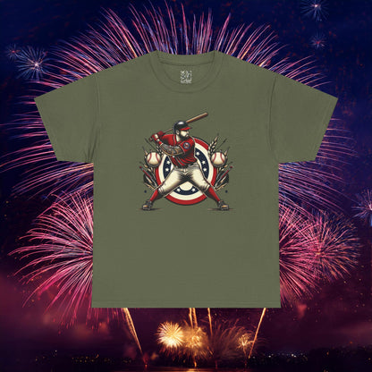 Washington Baseball At Bat Tee