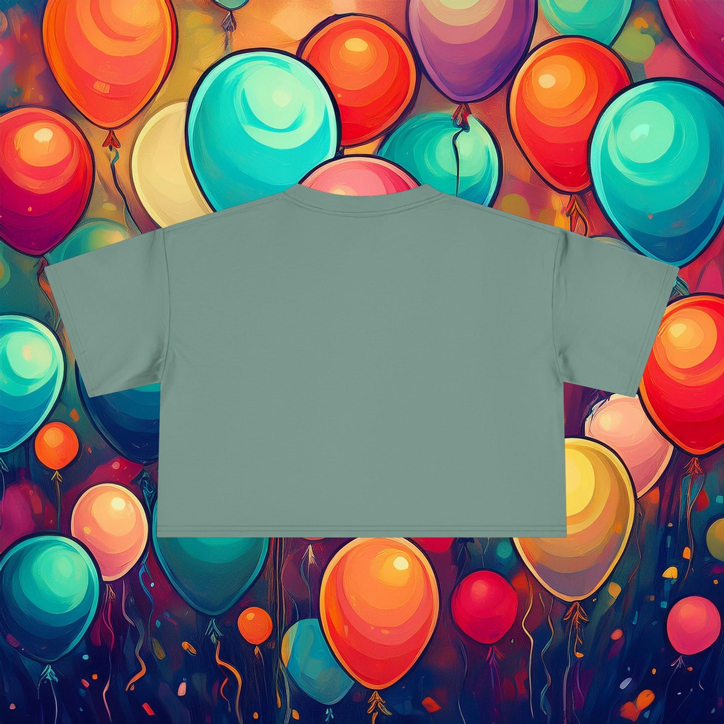 Rainbow Love Women's Crop Tee