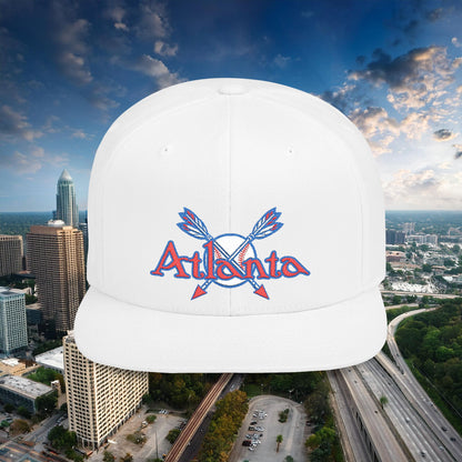 Atlanta Baseball Flat Bill Snapback