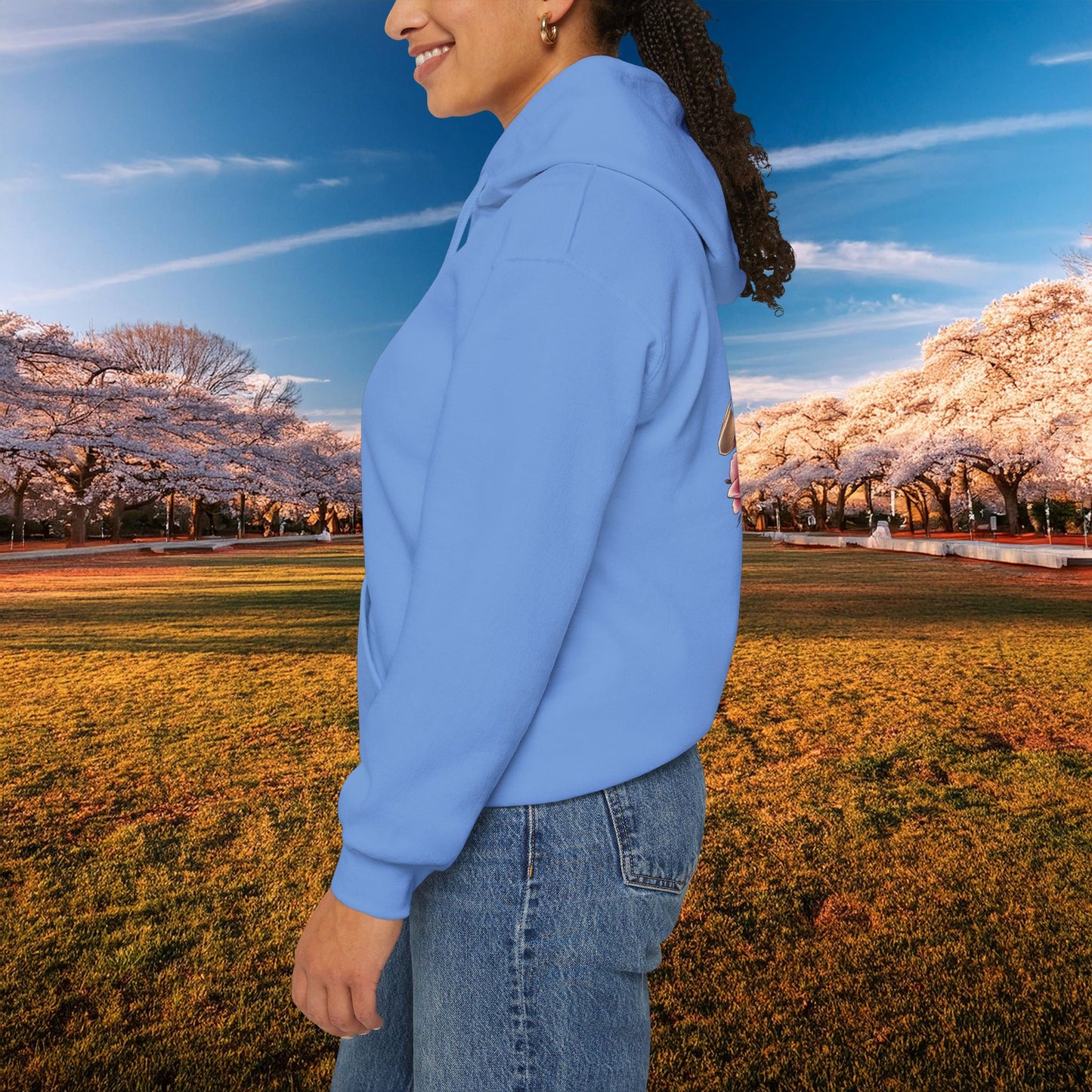 Washington Baseball Cherry Blossom Hoodie