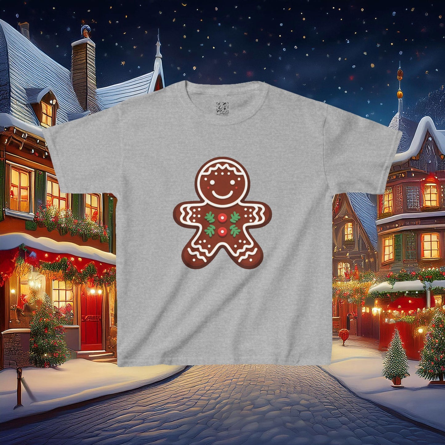 Gingerbread Man Kids Tee