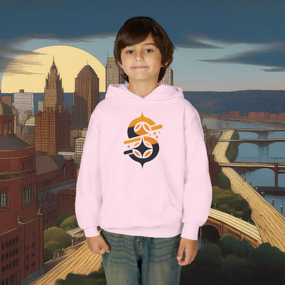 Pittsburgh Football Logo Youth Hoodie