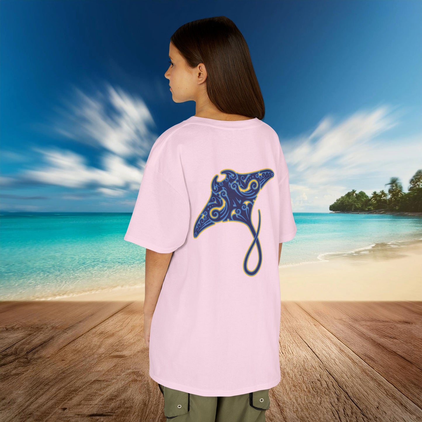 Manta Ray Kids Tee