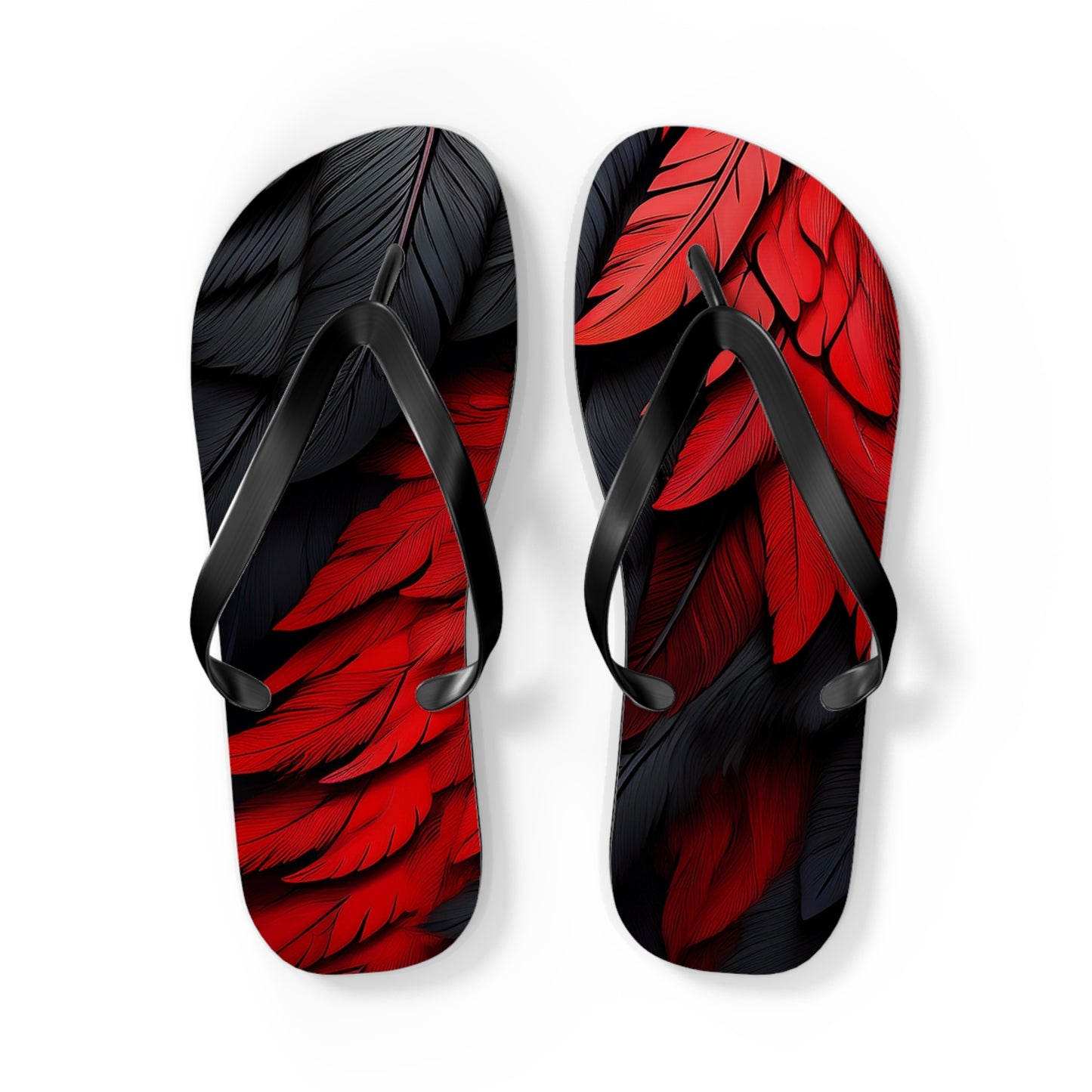 DC United Feather Flip Flops