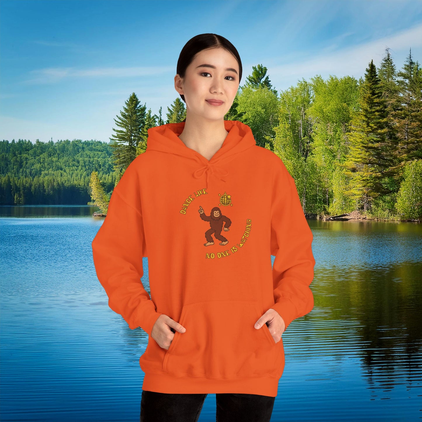 Bigfoot "Dance Like No One Is Watching" Hoodie