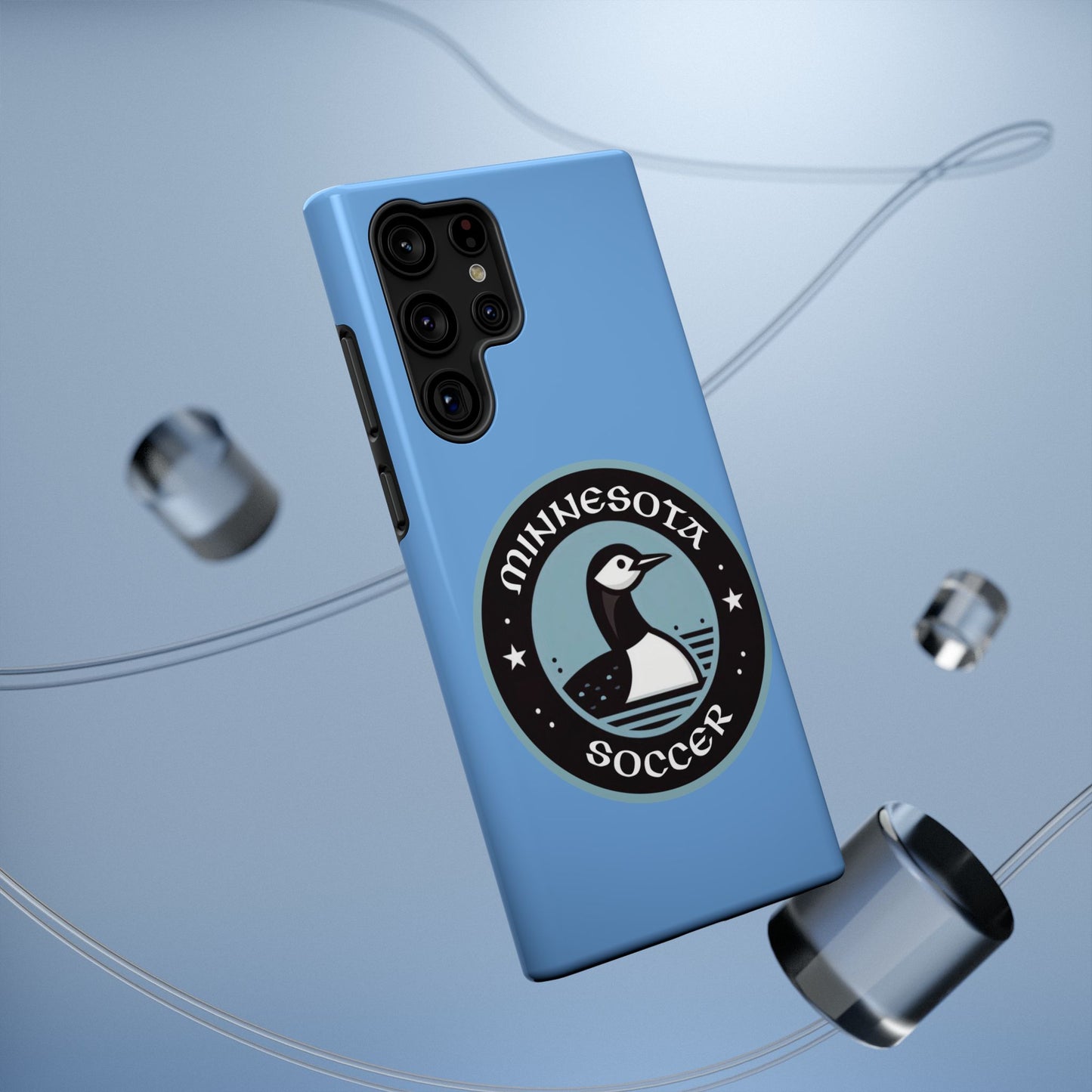 Minnesota United Crest Impact-Resistant Cases