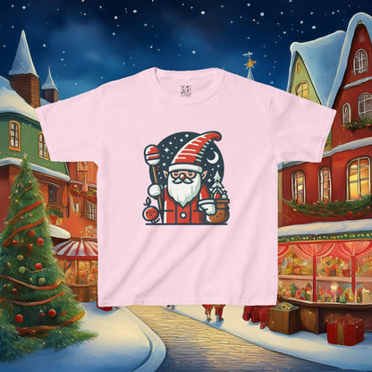 Santa Gnome Kids Tee