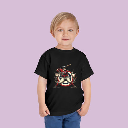 Washington Baseball At Bat Toddler Tee