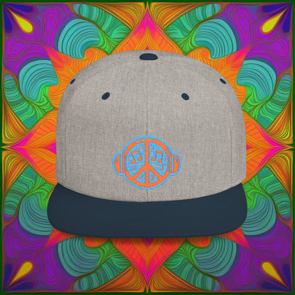 Beats Peace Logo Flat Bill Snapback