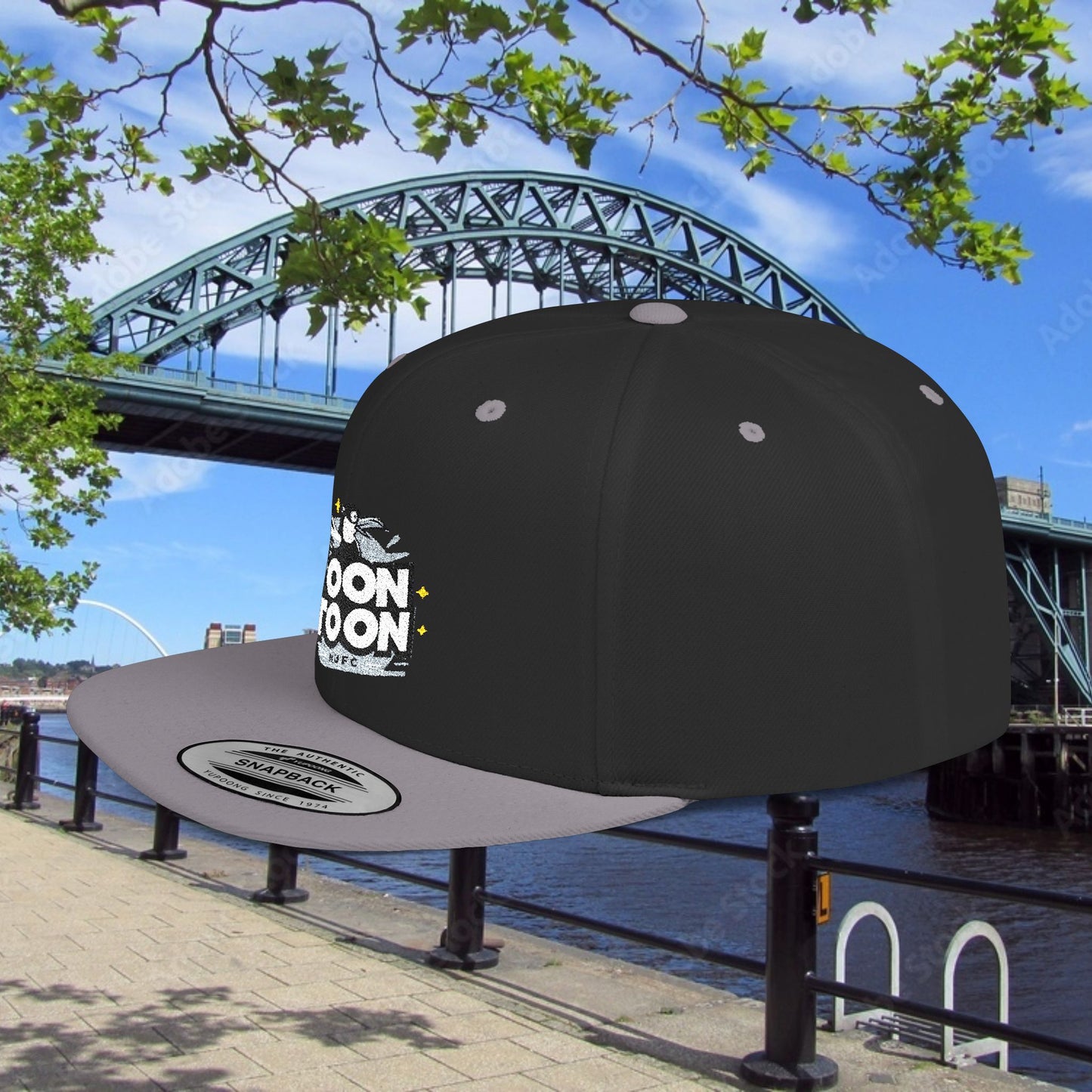 Newcastle United Toon Toon Flat Bill Snapback