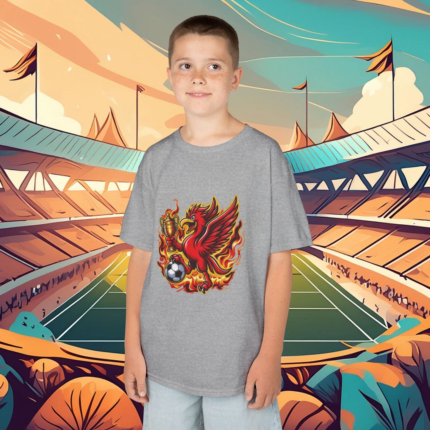 Liverpool Flames Kids Tee