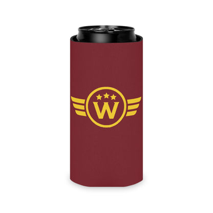 Washington DC Football Logo Can Cooler