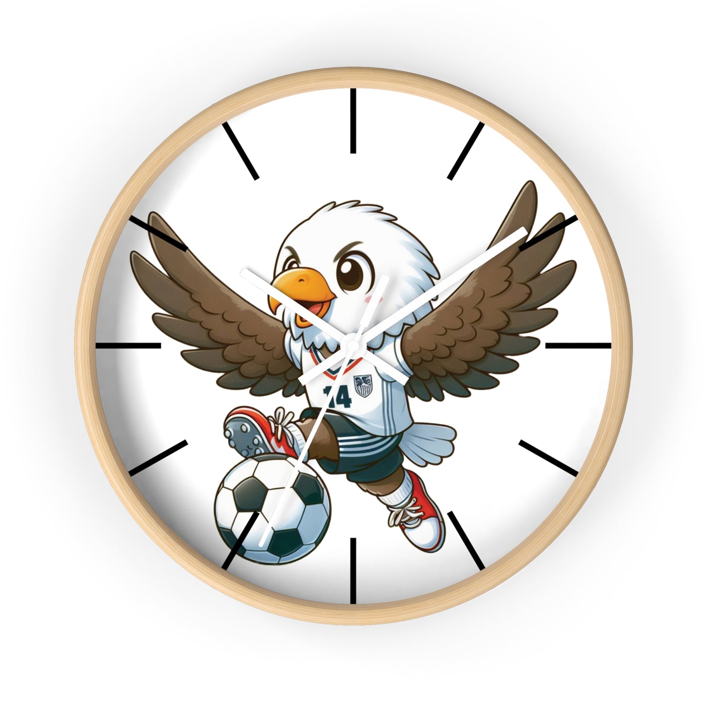 USA Soccer Wall Clock