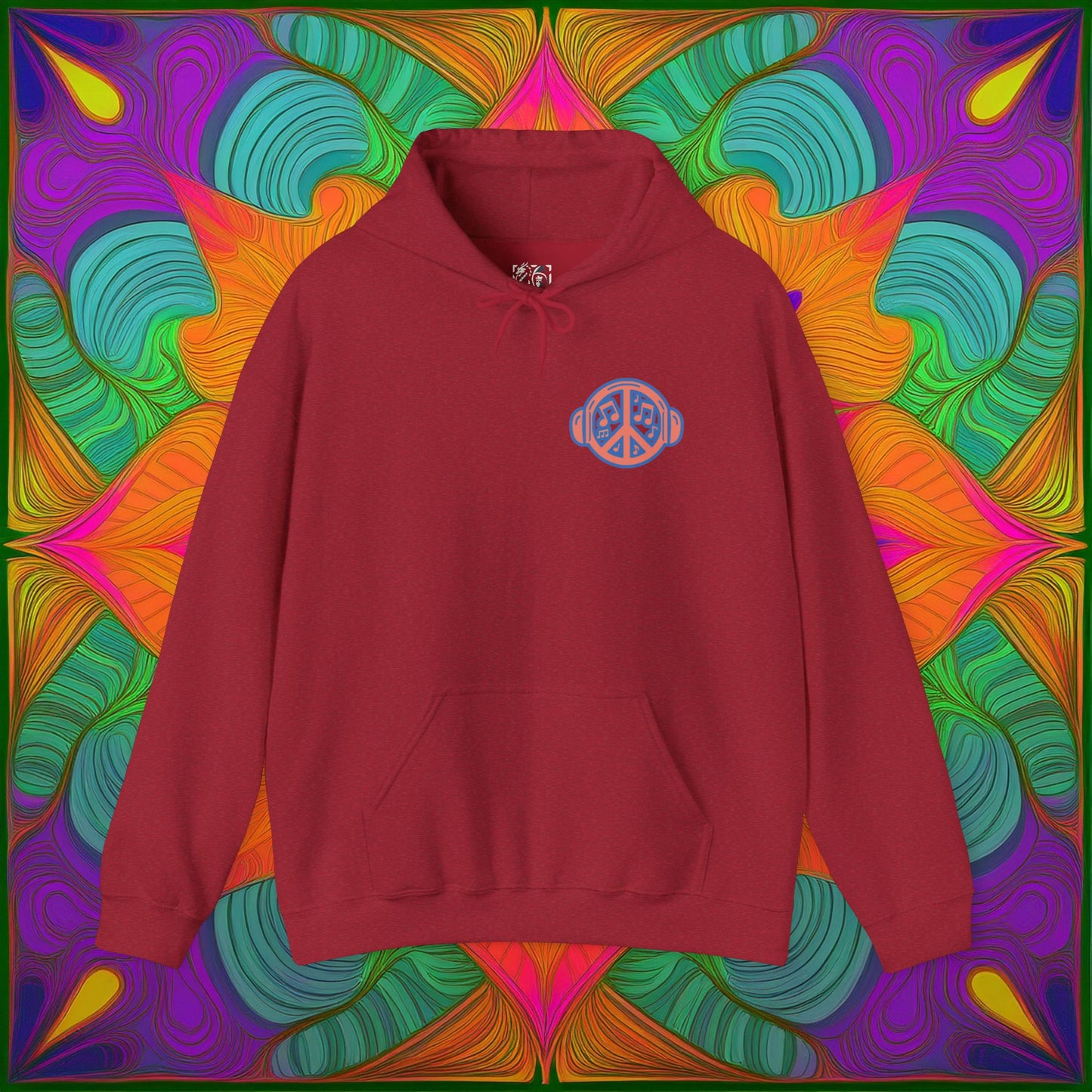 "Beats Not Bombs" Peace Hoodie