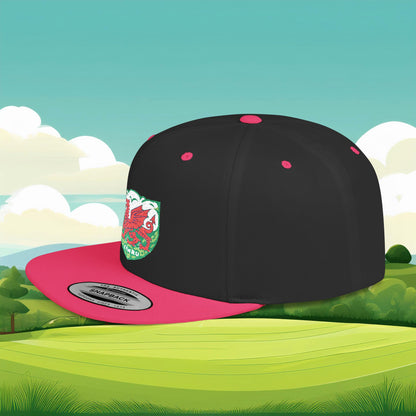 The Cymru Flat Bill Snapback