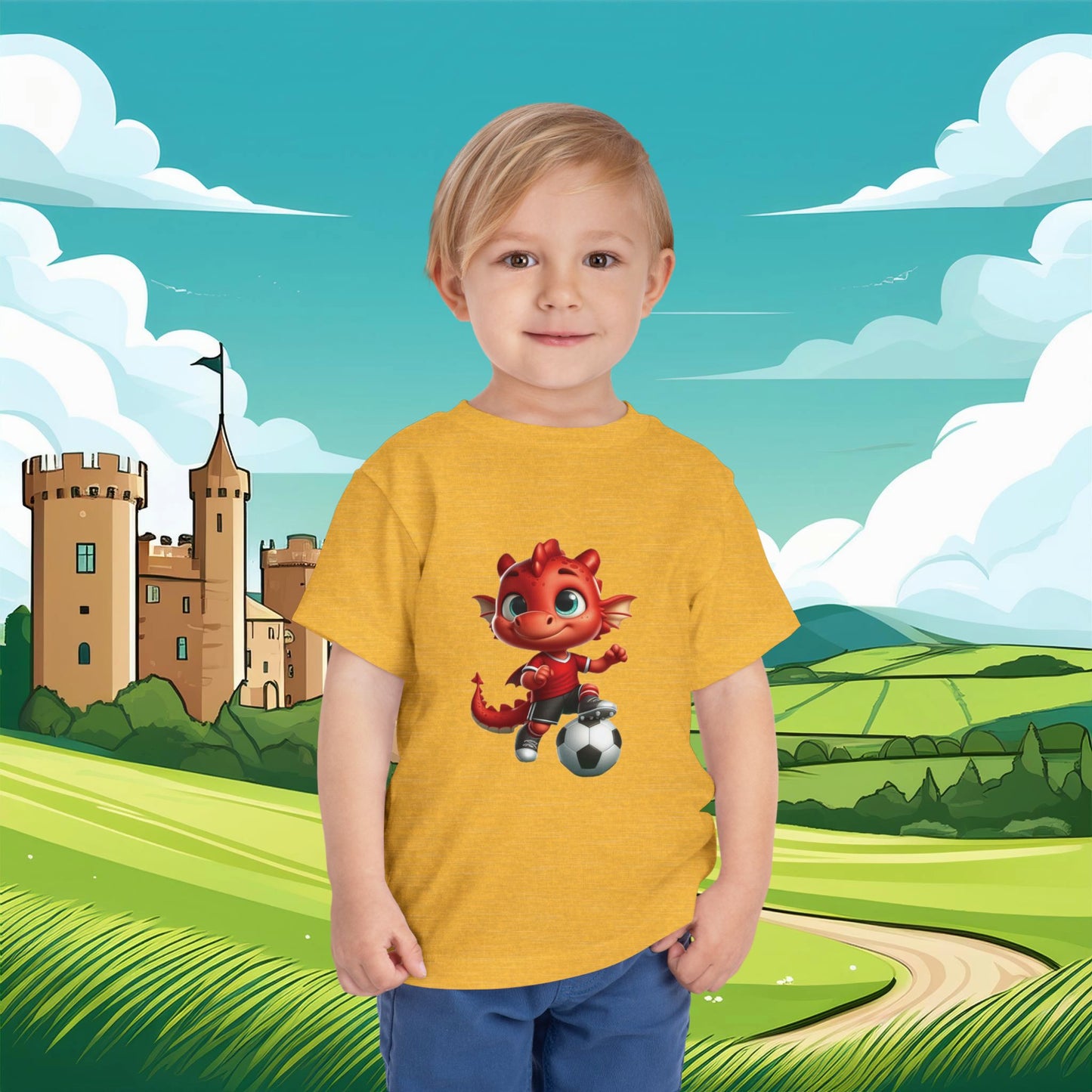 Wrexham Little Red Dragon Toddler Tee