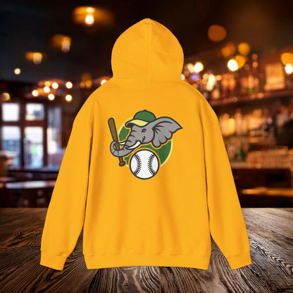 A's Baseball Elephant Hoodie