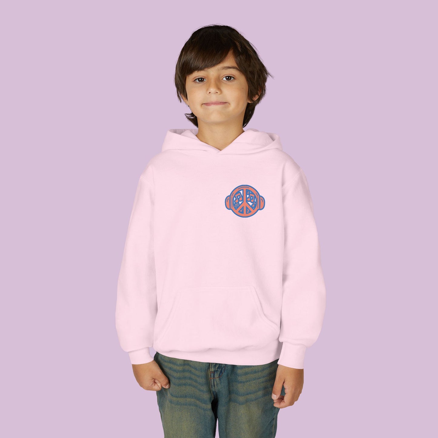 "Beats Not Bombs" Peace Youth Hoodie