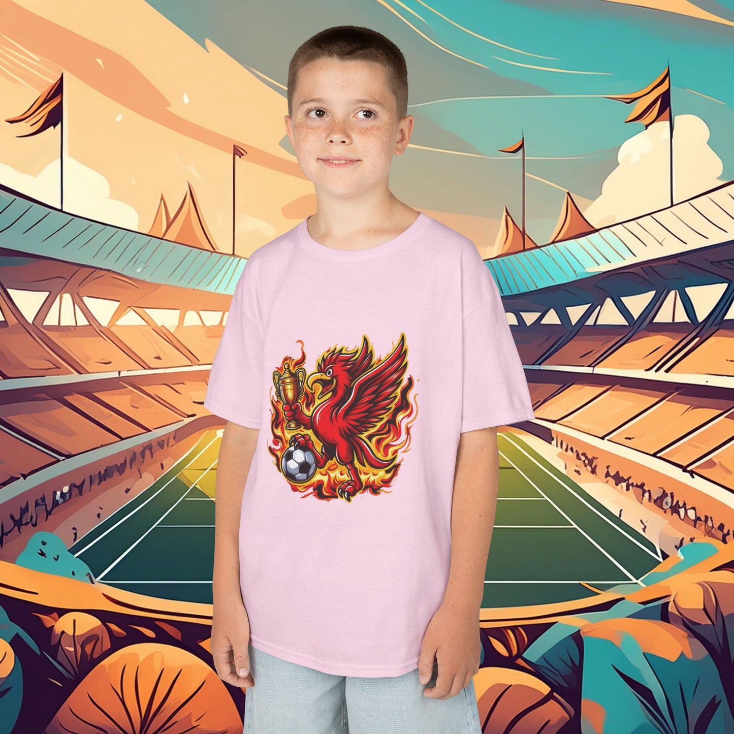 Liverpool Flames Kids Tee