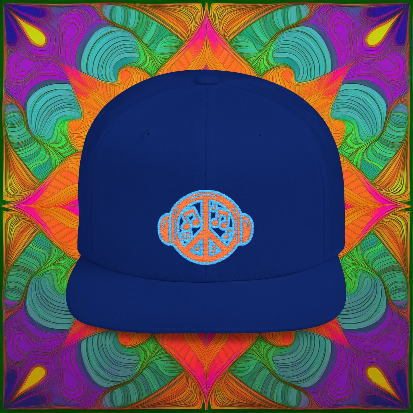 Beats Peace Logo Flat Bill Snapback