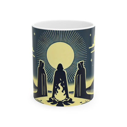 Midnight Circle Ceramic Mugs (11oz\15oz)
