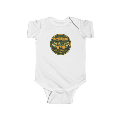 Homebody Natural Forest Infant Bodysuit