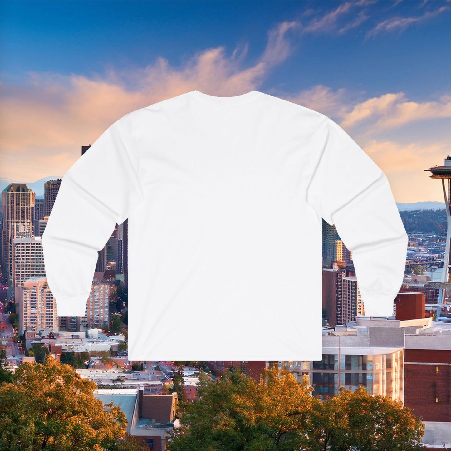 Seattle Football Logo Long Sleeve Tee