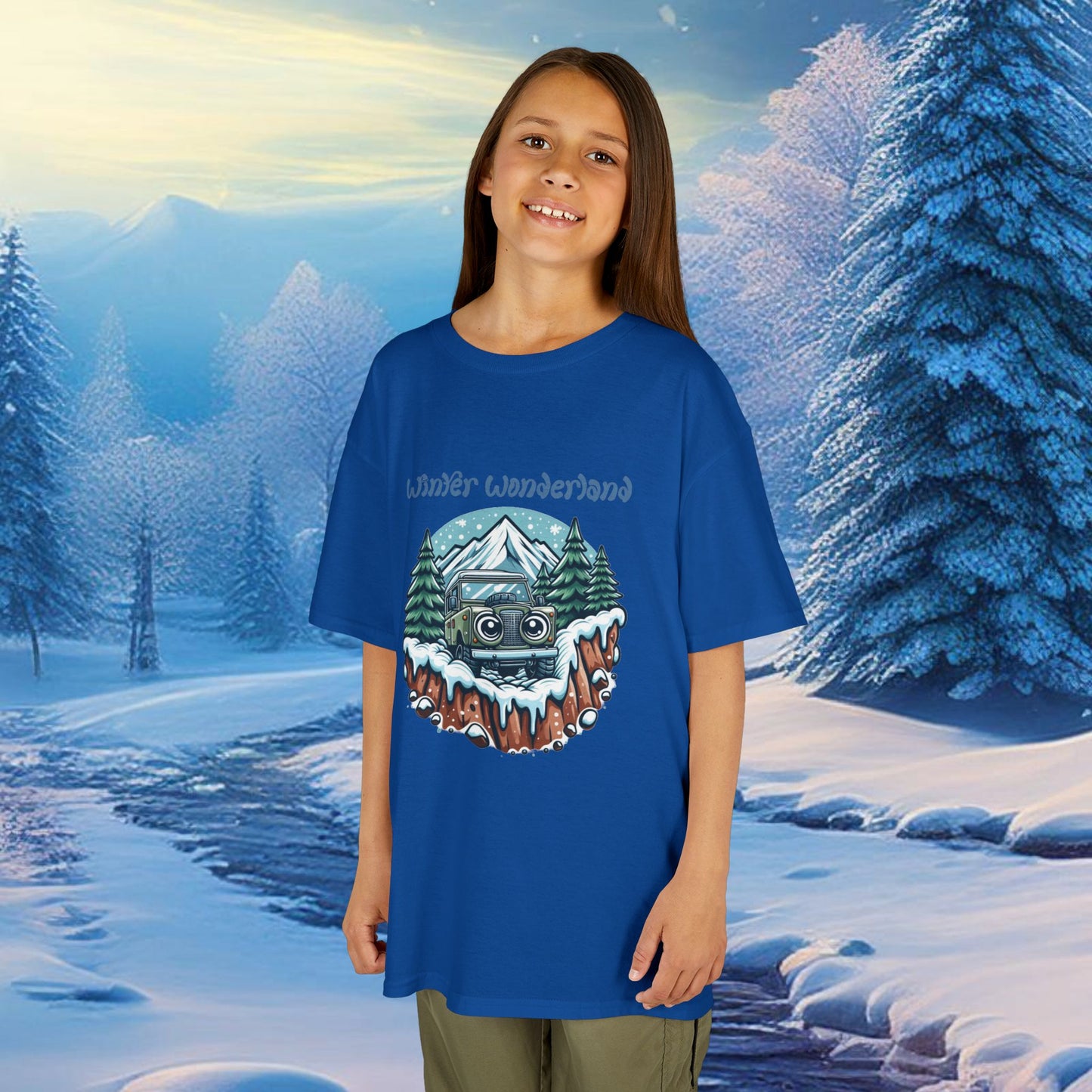Winter Wonderland Off-road Kids Tee
