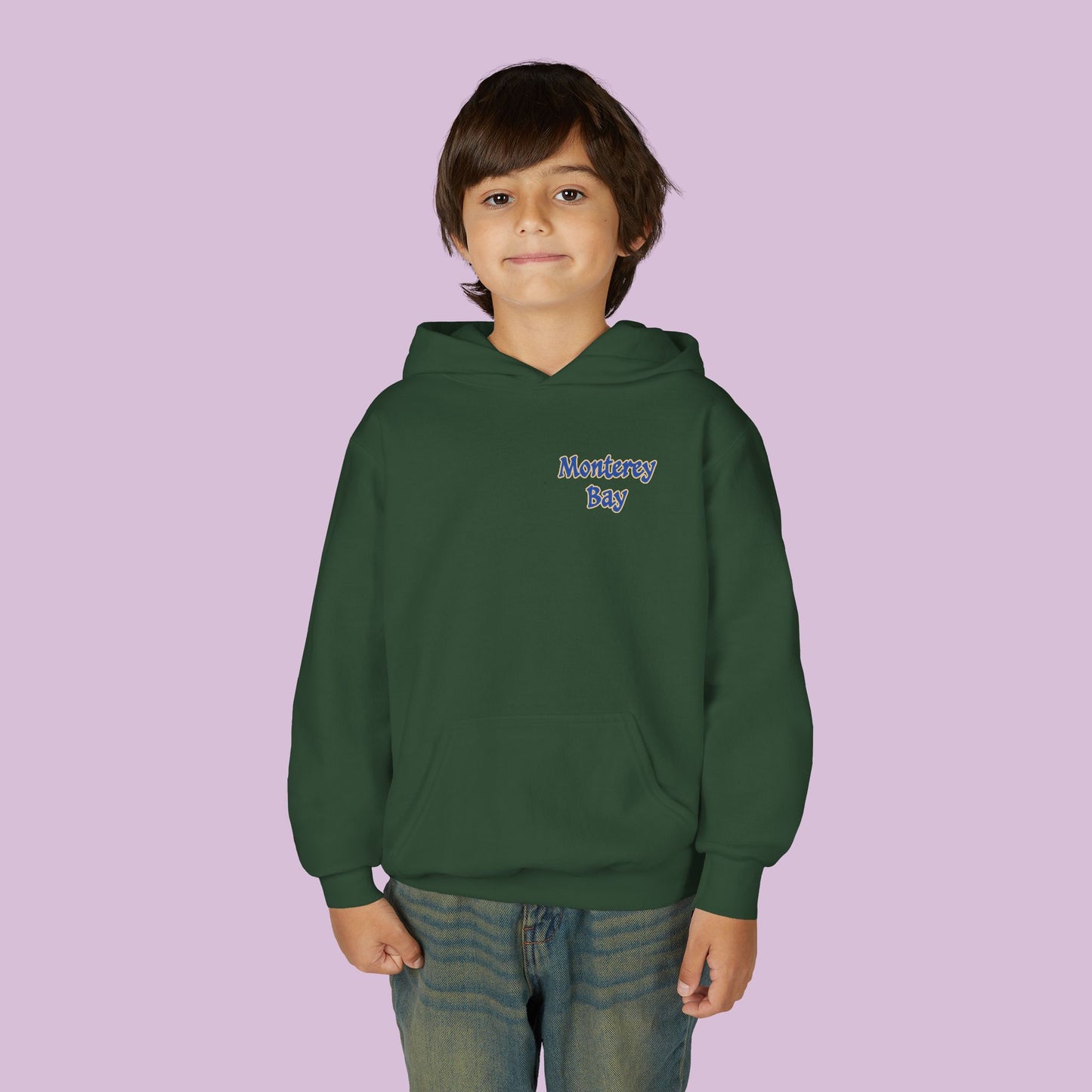 Sea Otter Soccer Logo Youth Hoodie