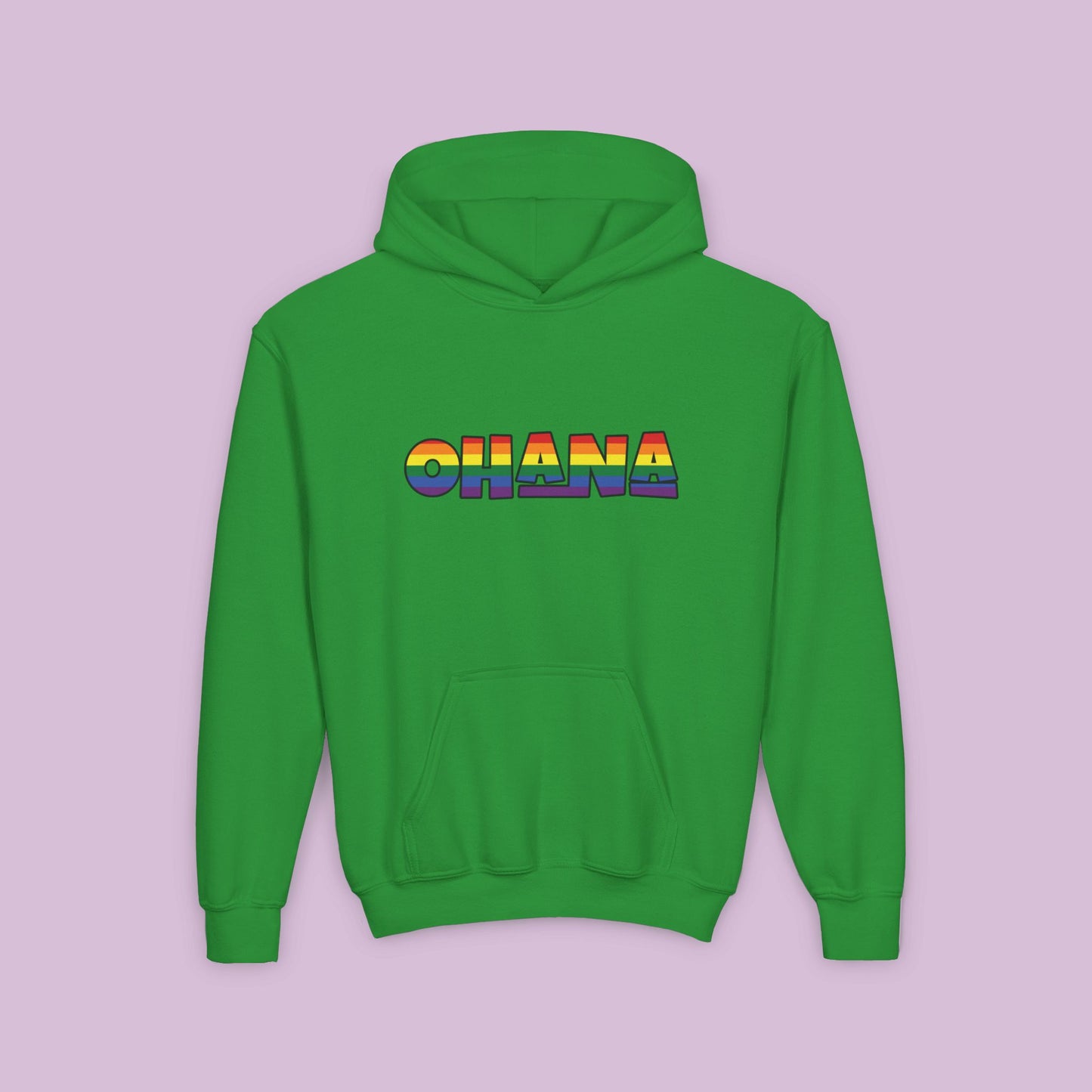 Rainbow Ohana Youth Hoodie