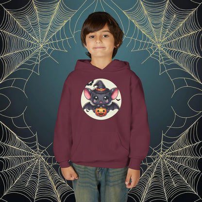 Trick or Treat Bat Youth Hoodie