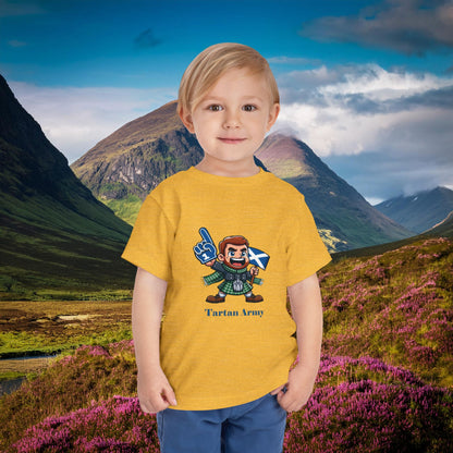 Scotland Tartan Army Toddler Tee