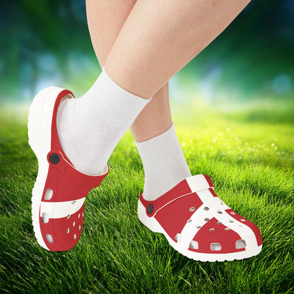 Danish Flag Foam Clogs
