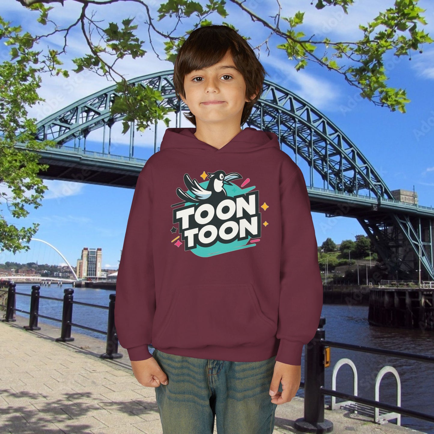 Newcastle United Toon Toon Youth Hoodie