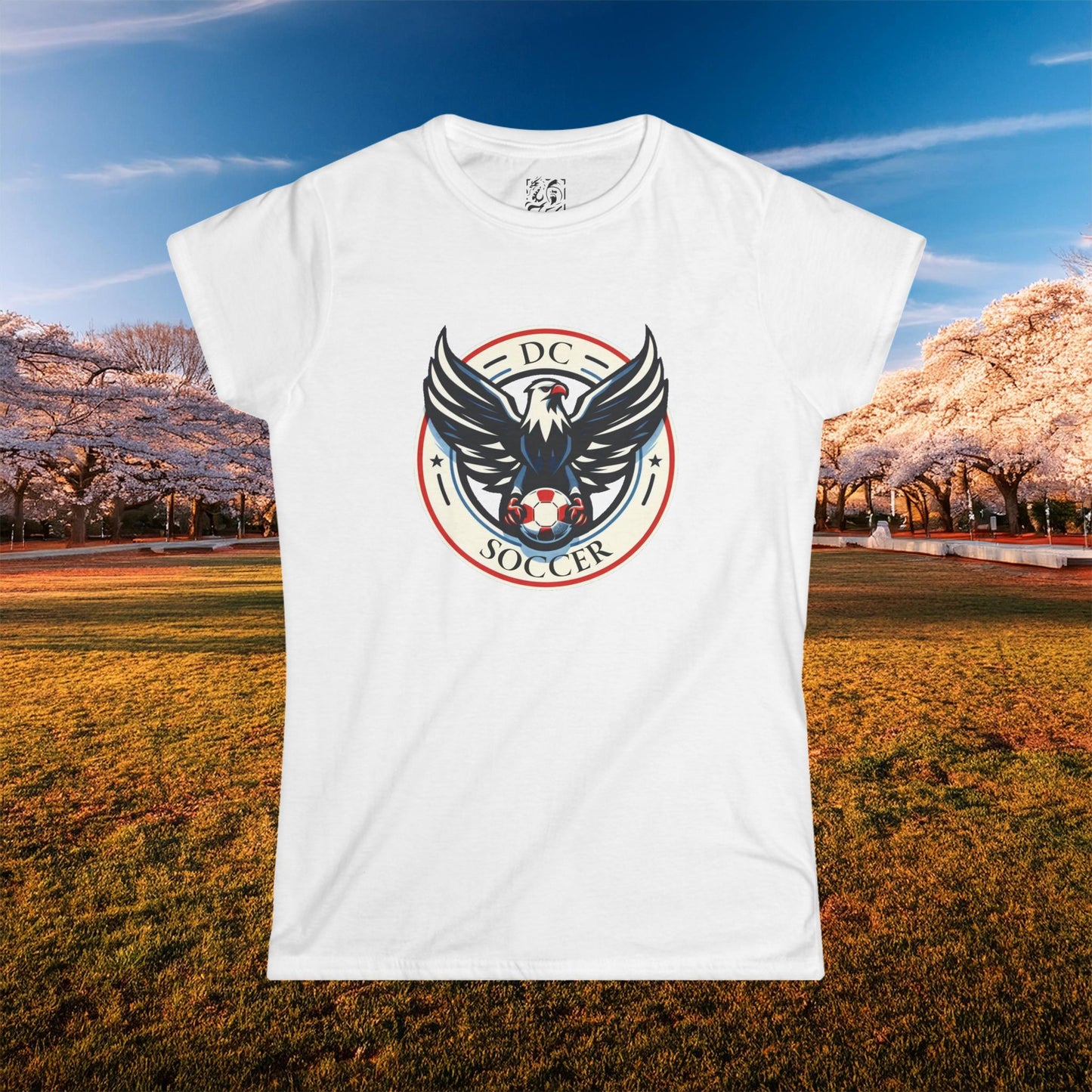 DC United Logo Women's Softstyle Tee