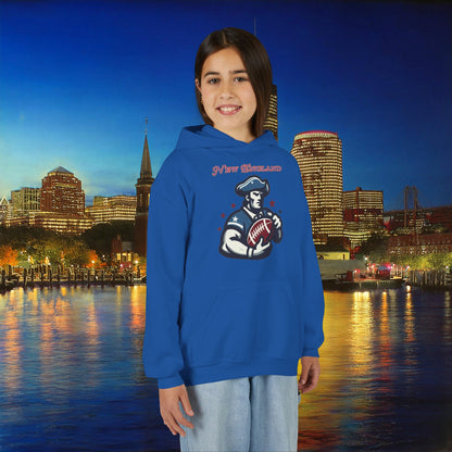 New England Football Youth Hoodie