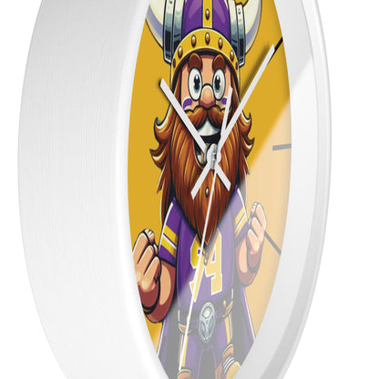 Minnesota Football Fan Wall Clock