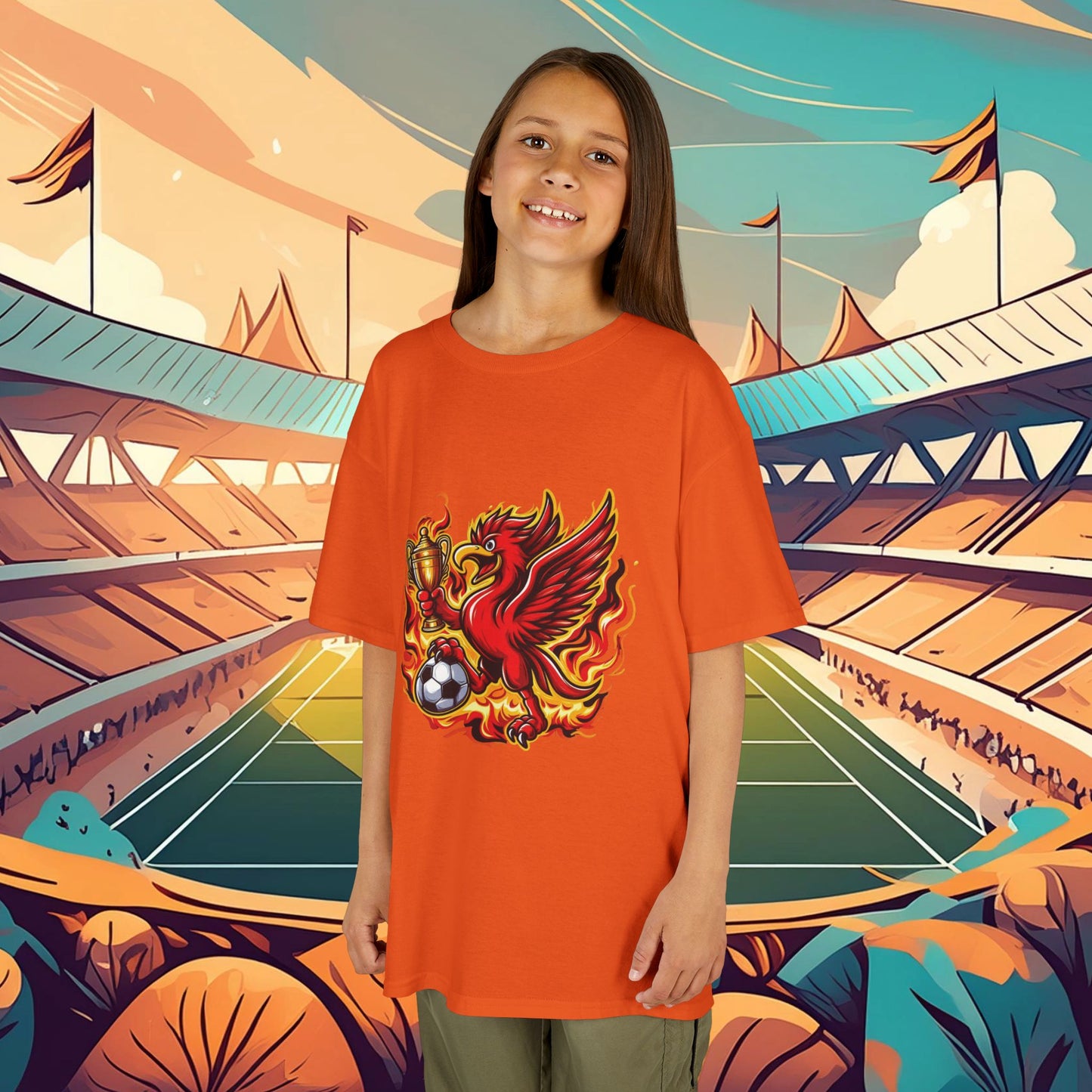 Liverpool Flames Kids Tee