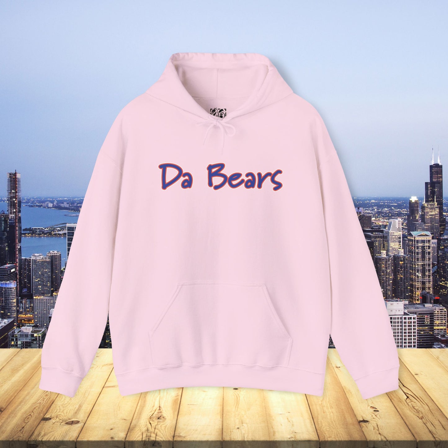 Da Bears Logo Hoodie