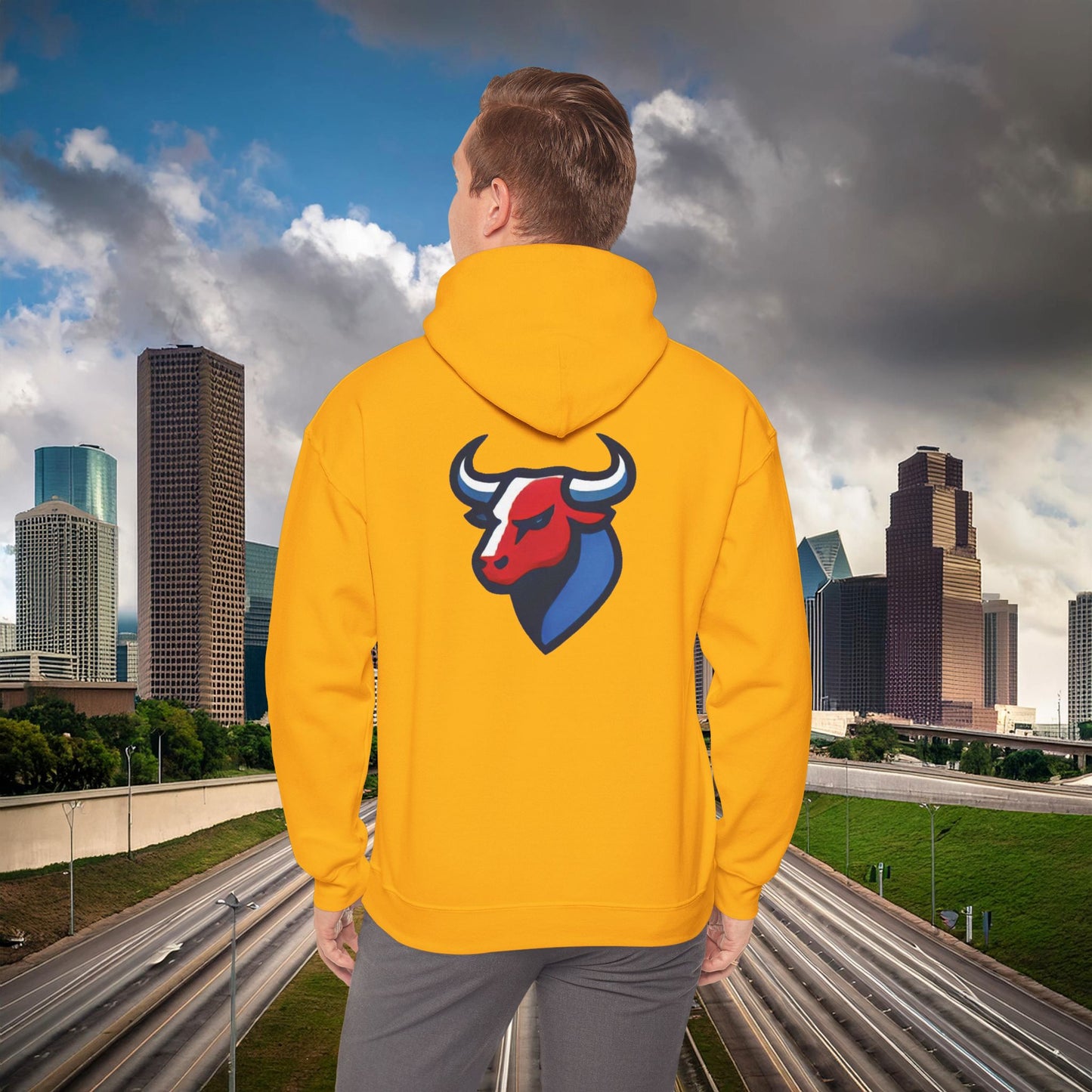 Houston Bull Hoodie