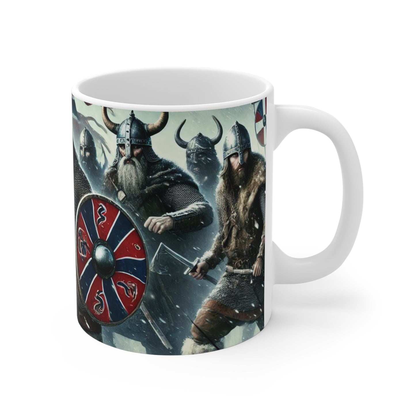 Viking Raid Ceramic Mugs (11oz\15oz)